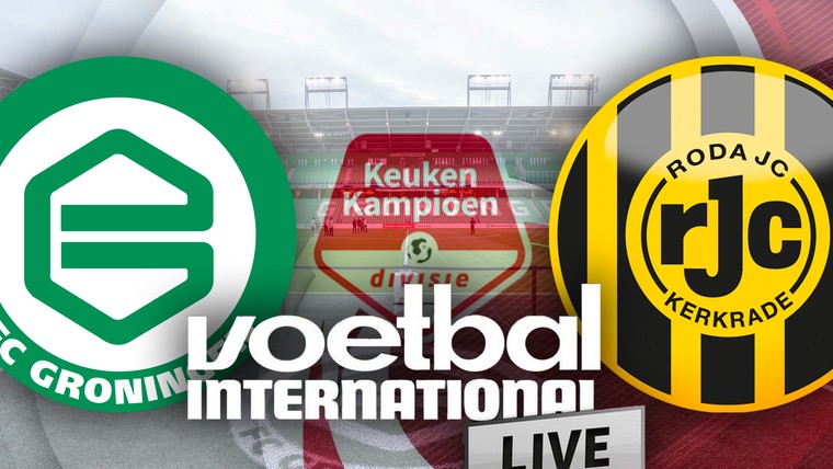 VI Live: cruciaal duel tussen FC Groningen en Roda JC begonnen