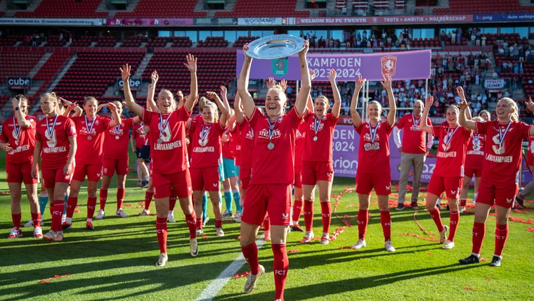 Vreugde en opluchting bij kampioen FC Twente: 'We wilden ons revancheren'