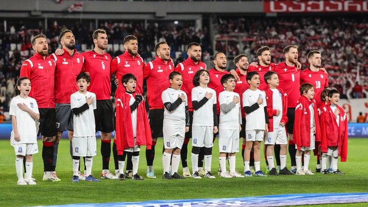 EK-debutant Georgië koestert de helden van vandaag