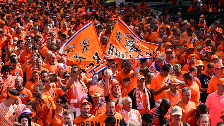 Oranje-fans gaan wereld over: 'Waanzin, heel Hamburg is Oranje!'