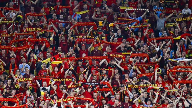 Meunier tikt Belgische fans op de vingers