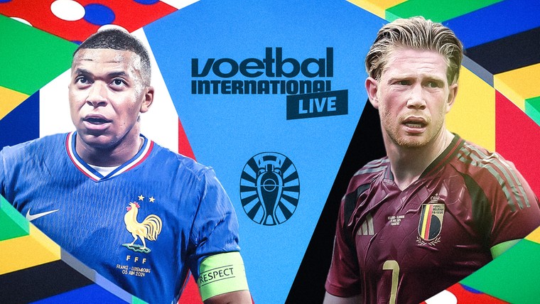 EK Live: geschorste Pogba steunt Franse ploeg tegen België 