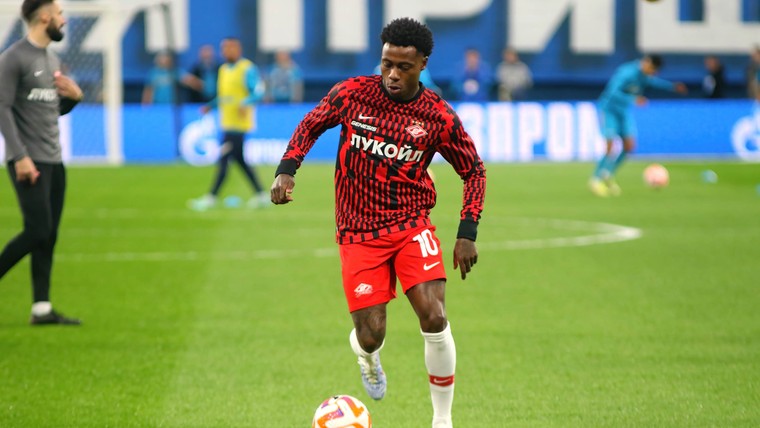 Spartak Moskou zwaait Promes uit met boodschap voor de toekomst