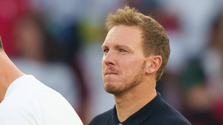 Emotionele Nagelsmann houdt pleidooi voor aanpassing handsregel