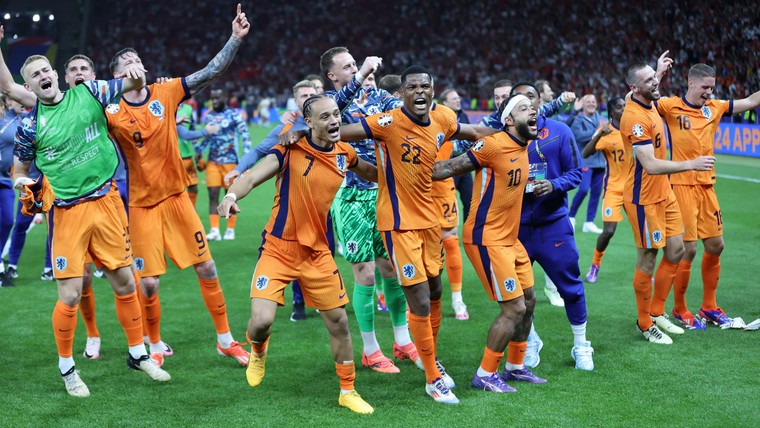 Slechts één land stond vaker in halve finale EK dan Oranje