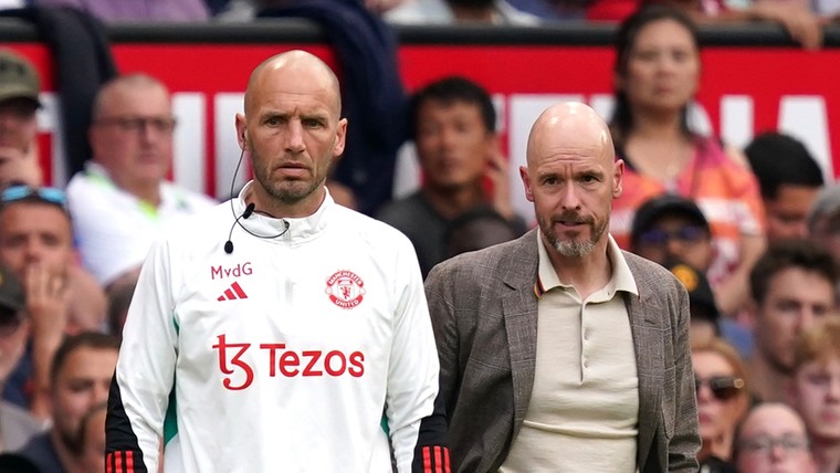 Manchester United en Ten Hag nemen afscheid van Van der Gaag