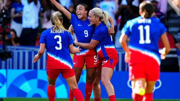 Verenigde Staten breiden olympische dominantie uit ten koste van Marta