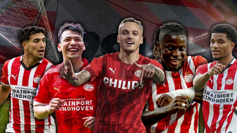 Zo staan 'de verschilmakers' van PSV ervoor