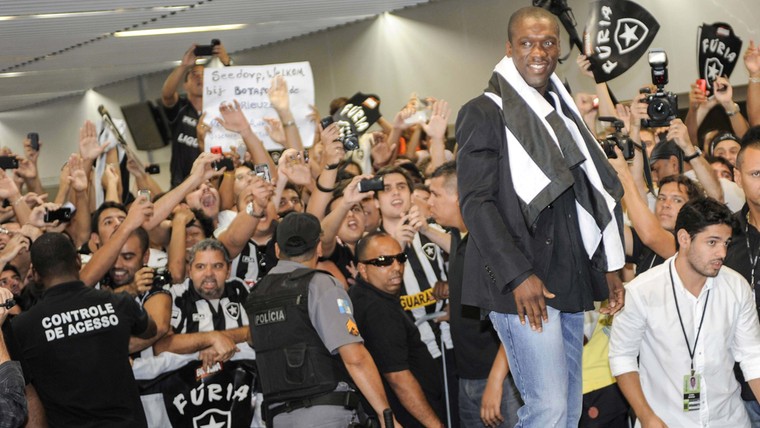 Clarence Seedorf ging Memphis voor in Brazilië 