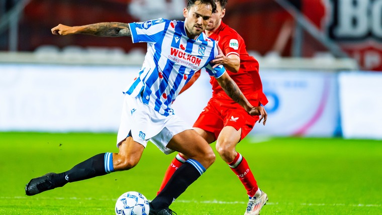 Heerenveen houdt geloof in speelstijl Van Persie: 'We moeten nog wel groeien'