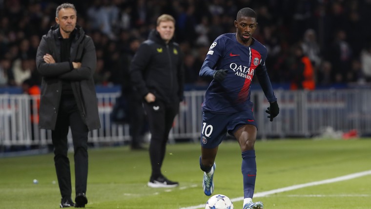 PSG bevestigt: Dembélé buiten selectie gelaten voor CL-duel met Arsenal