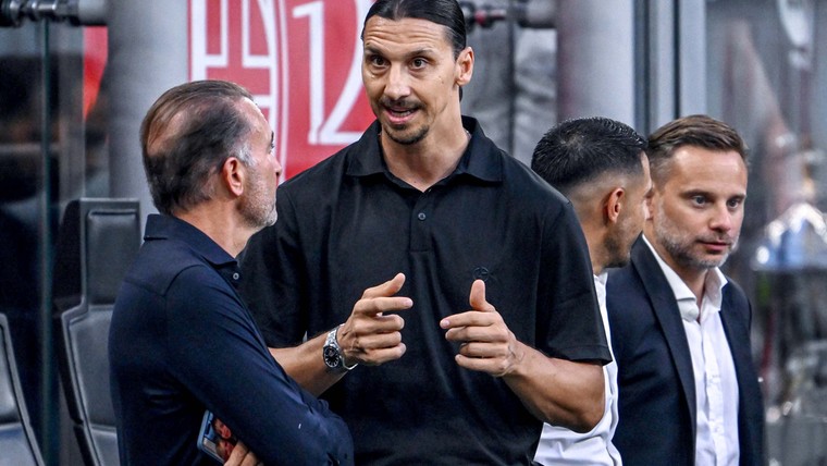 Zlatan, de baas van het hele zooitje 