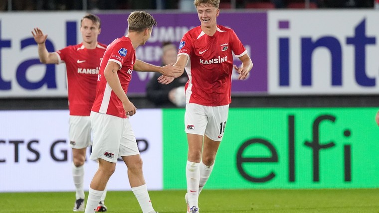 Mijnans gidst AZ in besloten oefenduel langs Almere City