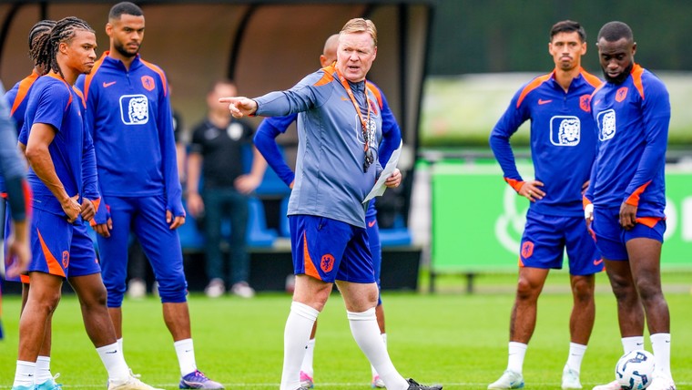 Oranje traint met fitte selectie in aanloop naar duel met Duitsland