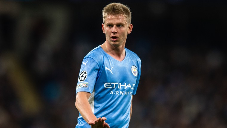 Zinchenko vertelt hoe hij om de tuin is geleid door Manchester City