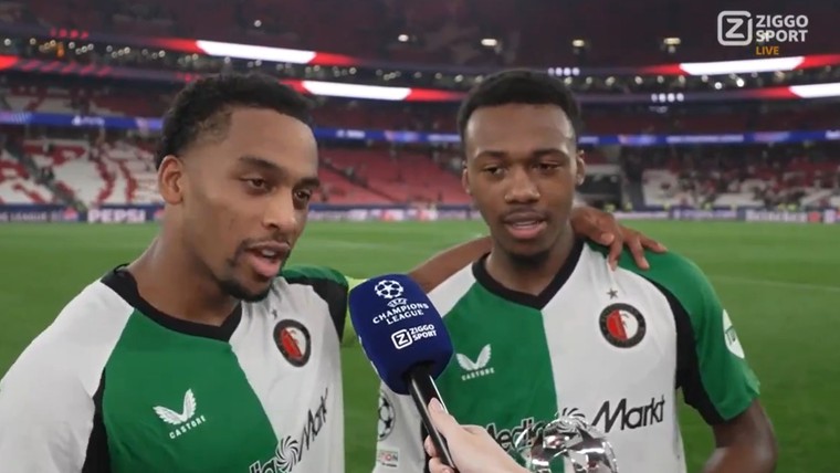 Trotse aanvoerder Timber trekt 'jonge koning' Milambo voor de camera - Voetbal International