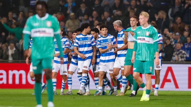 De Graafschap naar tweede plek, VVV-Venlo wint eindelijk weer eens