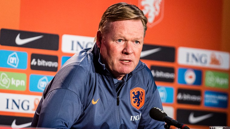 Koeman heeft luxeprobleem door fitte Oranje-selectie