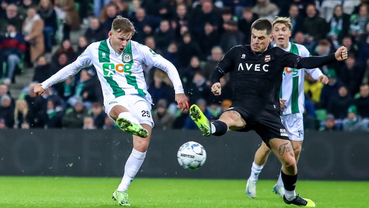 De langverwachte kans die Thijs Oosting met beide handen aangreep