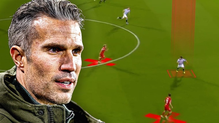 Dit gaat defensief mis bij het Heerenveen van Robin van Persie
