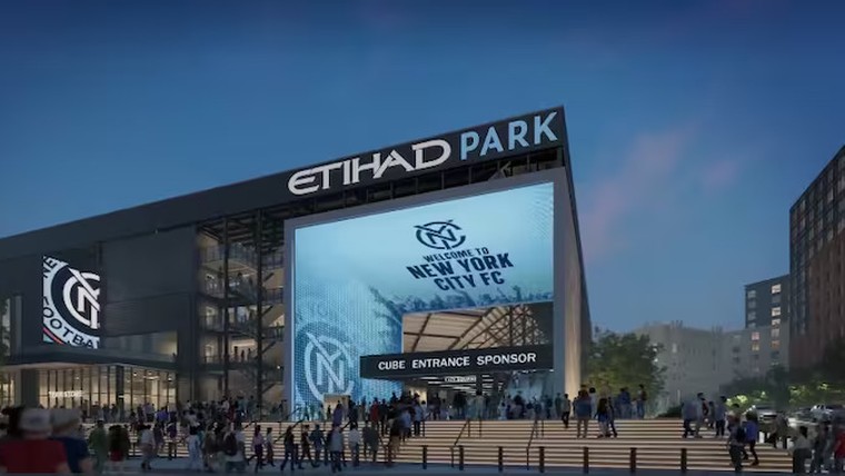 Primeur New York City: volledig elektrisch stadion, 740 miljoen en 20 jaar sponsor