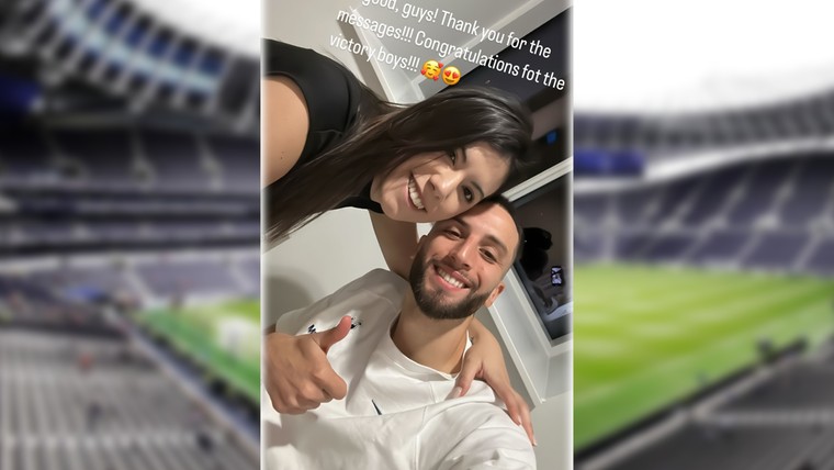 Bentancur laat zich met brede glimlach zien na angstig moment