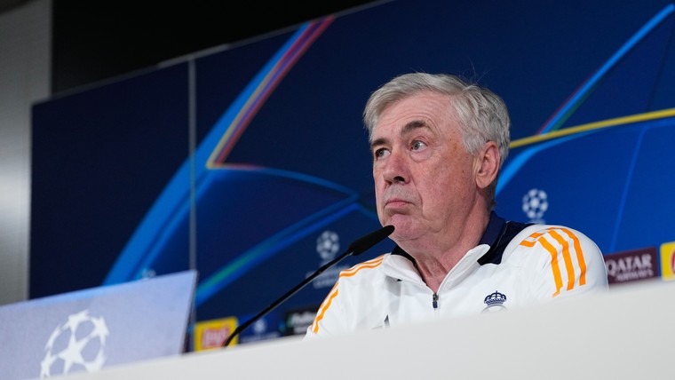 Ancelotti lacht: 'Ik wil hier tegelijk met Florentino vertrekken'