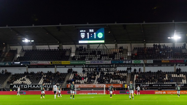 Restantje laat Heracles in de kou achter: Groningen houdt 21 minuten stand