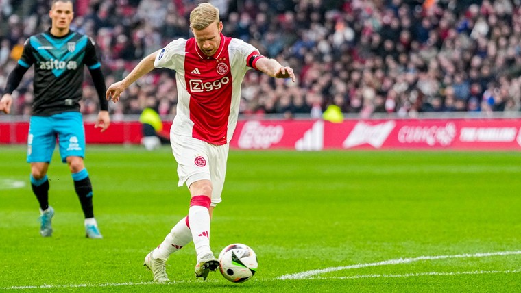 Farioli zag Klaassen 'geweldige' speech geven en hint op contractnieuws