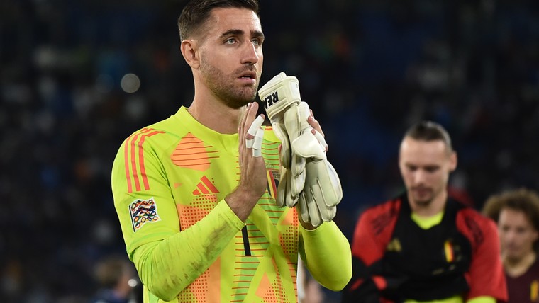 Casteels stopt als international na terugkeer Courtois: 'Ik vind dit raar'