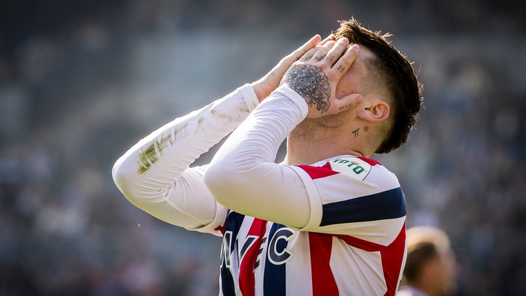 Willem II onder de degradatiestreep: 'Dit mag niet in onze kop kruipen'
