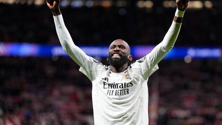 Ancelotti: Rüdiger als laatste Real-strafschopnemer was niet de bedoeling