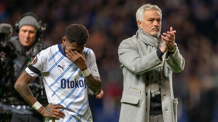 Mourinho gaat helemaal los na uitschakeling van Fenerbahçe