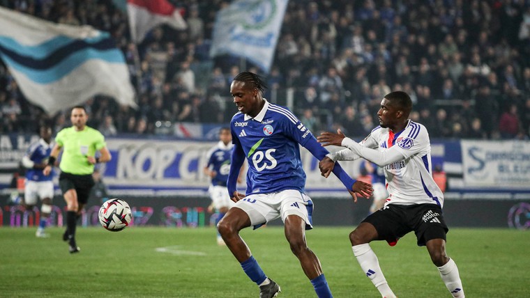 Emegha scoort na doelpuntloze interlandperiode wel in Ligue 1
