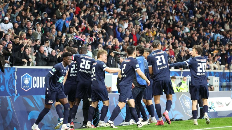 Dunkerque jaagt PSG stuipen op het lijf maar loopt finale mis