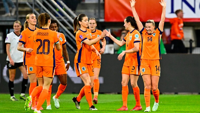 Nederlands vrouwenelftal doet goede zaken in Nations League met zege op Oostenrijk