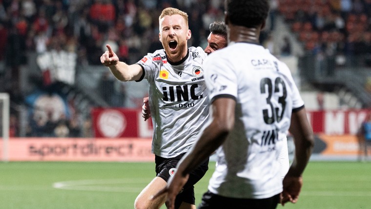 Invaller Van Duinen over winnende goal: 'Apetrots dat ik bij Excelsior speel'