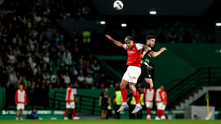 Braga-spits (18) laat nieuwe heldenrol Gyökeres vlak voor tijd in rook opgaan