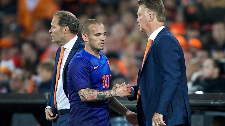 Sneijder vertelt hoe de lach van Van Gaal het beste naar boven haalde bij Inter