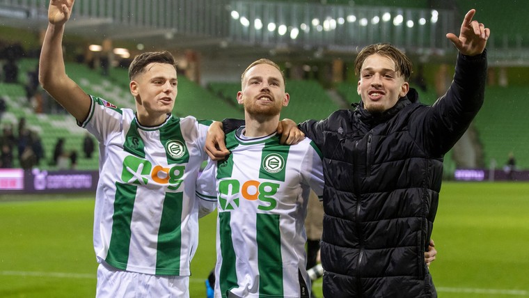 Van bijrol in KKD naar basisspeler Eredivisie: FC Groningen beloont De Jonge