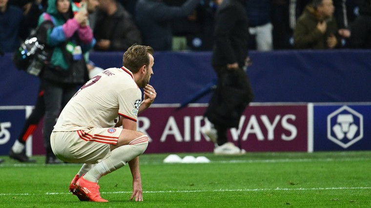 Tranen bij Kane na uitschakeling in Champions League