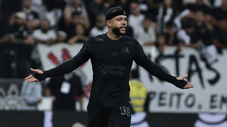 Memphis uit zorgen na volgende tik Corinthians: 'Dit is geen voetbal'