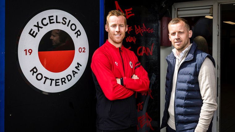 Twee broers, één doel: Niels en Mike van Duinen jagen op promotie met Excelsior