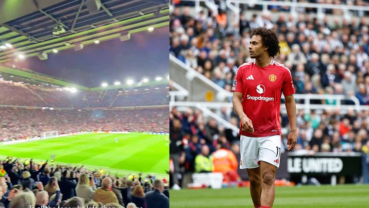 Zirkzee geeft vroeg vertrekkende Man Utd-fans een standje