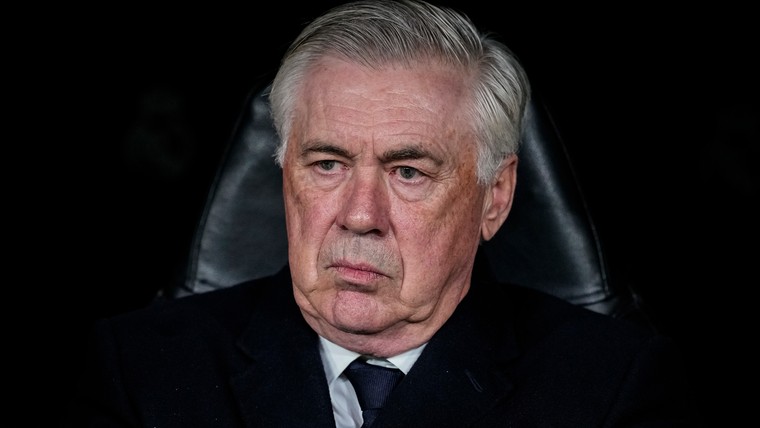 Vragenvuur irriteert Ancelotti: 'Ik praat niet met jullie over mijn toekomst'