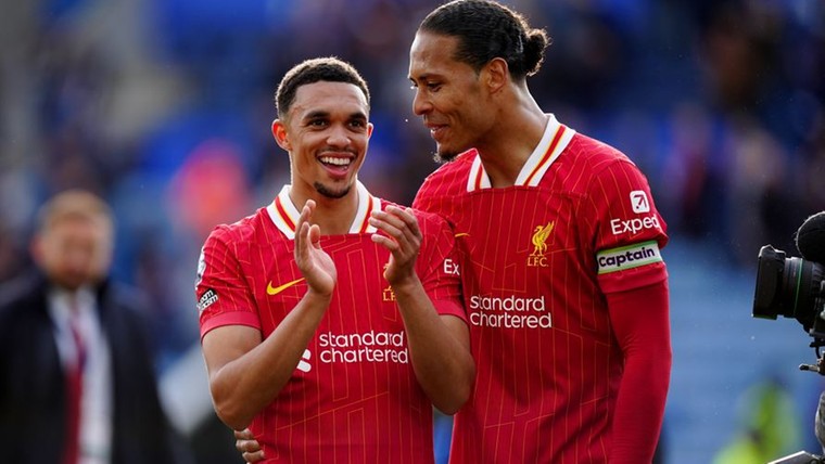 Extatische Alexander-Arnold jubelt na belangrijke goal: 'We zijn zó dichtbij'