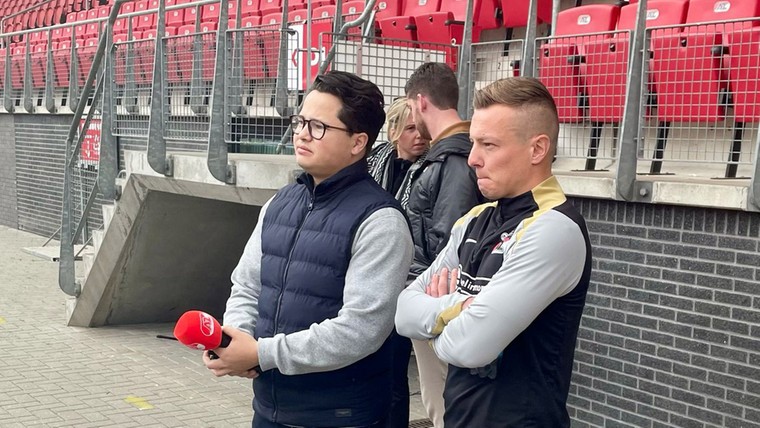 Clasie slaat laatste training AZ over, Parrott wel van de partij