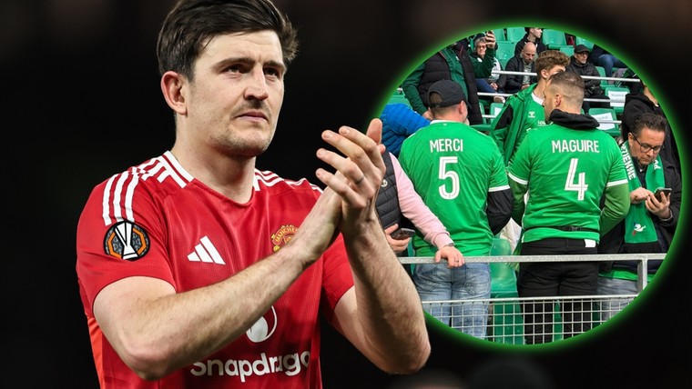 Saint-Étienne-fans strooien met speciale shirts extra zout in de wond bij Lyon
