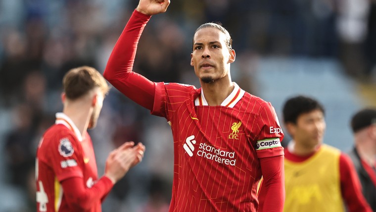 Van Dijk verrast door Liverpool en kijkt uit naar 'teamuitje' voor duel Arsenal