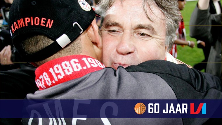 Toen Guus Hiddink met PSV bijna Europa veroverde